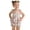 swimwear 186#Brown, variant on WAYUTE Girls Swimsuits Toddler Kids Floral Print Cute Comfort One Piece Swimwear with Adjustable Straps Water Activities