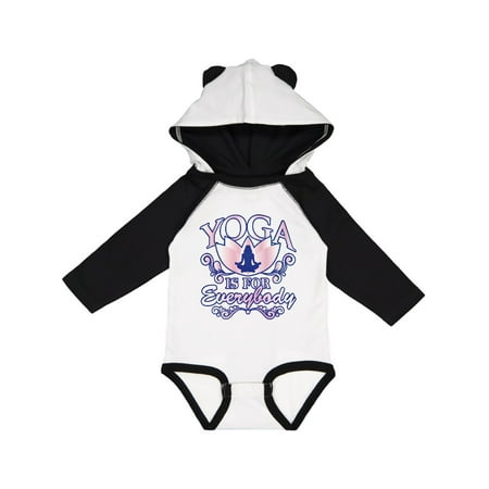 

Inktastic Yoga Meditation Exercise Gift Baby Girl Long Sleeve Bodysuit