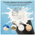thumbnail image 2 of Vaso Shaker Bloosom  Acero Inoxidable Shaker Gym Proteina Negro, 2 of 4