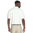 thumbnail image 3 of Ben Hogan Men's and Big Men’s Gold Conversational Print Golf Polo Shirt, up to Size 5XL, 3 of 3