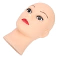 thumbnail image 3 of Bald Mannequin Head Hats Glasses Displaying Wigs Making Practicing Manikin PVC Head Model, 3 of 14
