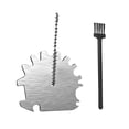 thumbnail image 1 of Bearachild Raspador de limpieza de barbacoa universal Limpiador de parrilla de barbacoa portátil Herramienta de limpieza de barbacoa duradera con cepillo Cocina y Comedor Bearachild HA013904-00, 1 of 1