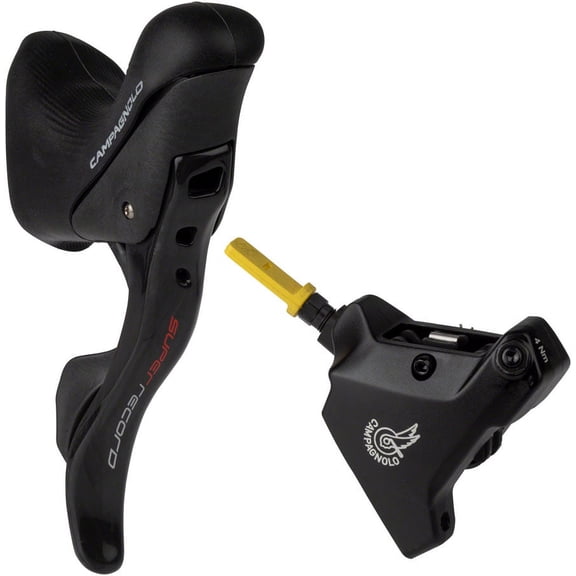 Campagnolo Super Record Ergopower Hydraulic Brake/Shift Lever & Disc Caliper