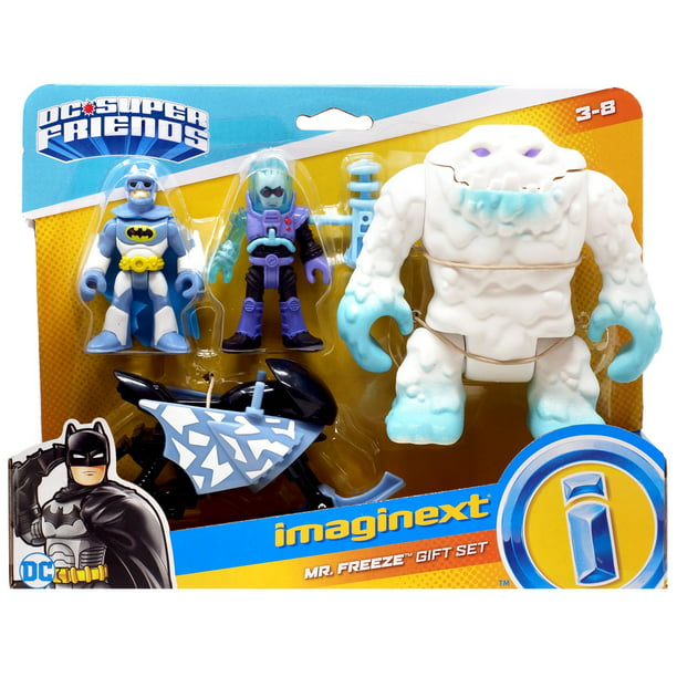DC Super Friends Imaginext Mr. Freeze Gift Set Figure Set 