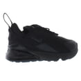 thumbnail image 2 of Nike Air Max 270 Baby/Toddler Shoe Color: Black/Black Size: 4C, 2 of 3