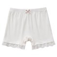 thumbnail image 3 of Ahuyic Toddler Kids Leisure Clothes,Summer Unisex Short Pants,Girls' Summer Elastic Waist Shorts Underwear Leggings Casual Solid Color Lace Edge Short Pants, 3 of 5
