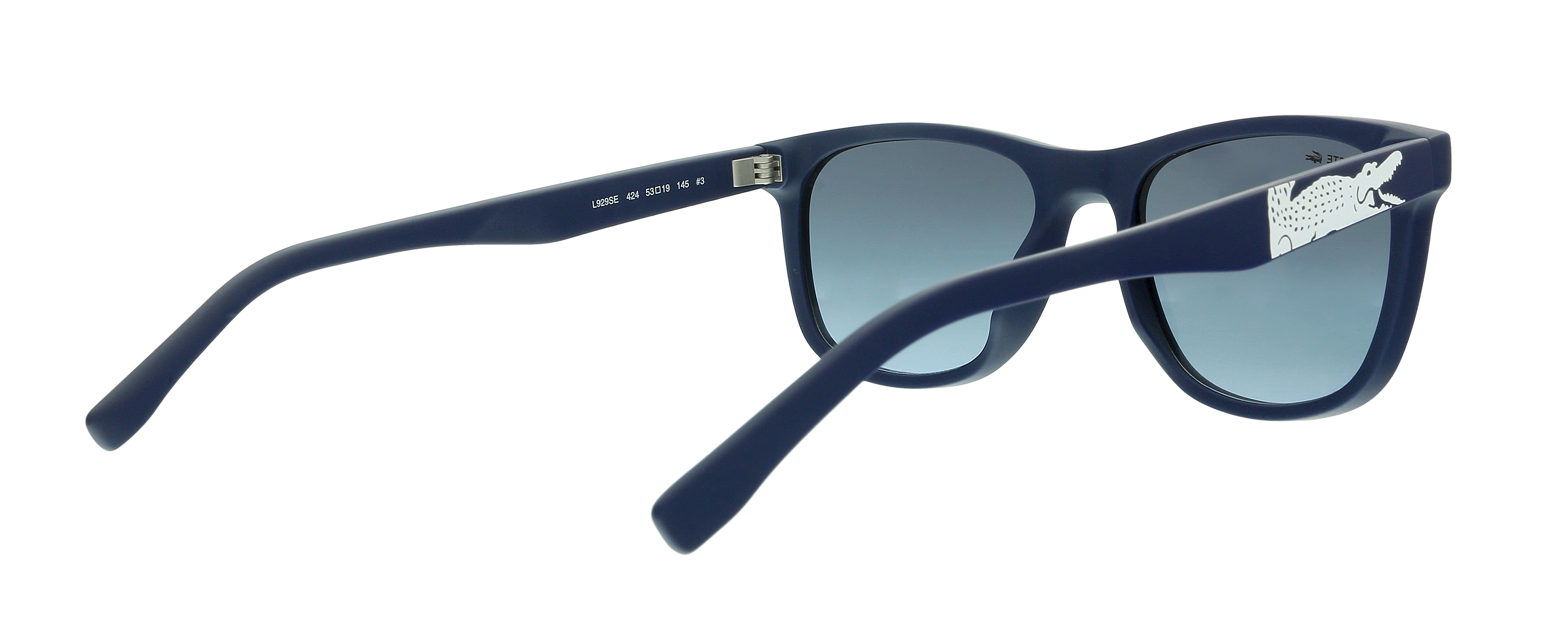 Lacoste Blue Rectangular Men's Sunglasses L929SE 424 53