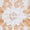 Rust/Gray, variant on Safavieh Arizona Phelim Floral Machine Washable Area Rug, Rust/Gray, 5' x 8'