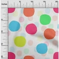 thumbnail image 2 of oneOone Rayon Fuschia Pink Fabric Polka Sewing Craft Projects Fabric Prints By Yard 56 Inch Wide, 2 of 4