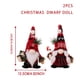 thumbnail image 3 of Muñeco de Papá Noel sin rostro, adornos navideños para el hogar, adornos navideños de 2024, regalos de Navidad, Navidad Noel, feliz año nuevo 2025, 3 of 5