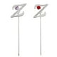 thumbnail image 4 of Insignia Ramillete Boutonniere Zulema Broche Pin Aleación Rojo, 4 of 6