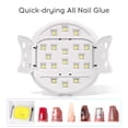 thumbnail image 4 of Pequeño portátil 54W Espejo de maquillaje Lámpara de uñas Fuente de luz dual Soporte retráctil de se Abanopi Sección B, 4 of 7