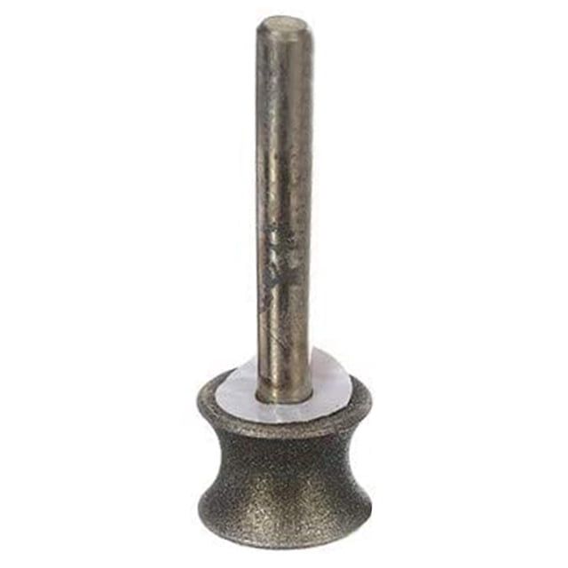 Muela Abrasiva de Diamante Muela Abrasiva para AvióN de Vidrio ChafláN de Borde Recto VáStago de 6 Mm (12 Mm)