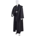 thumbnail image 2 of Disfraz de túnica para adulto, traje Jedi Skywalker, disfraz de Halloween, bata con capucha, conjunto uniforme completo, tres versiones, 2 of 4