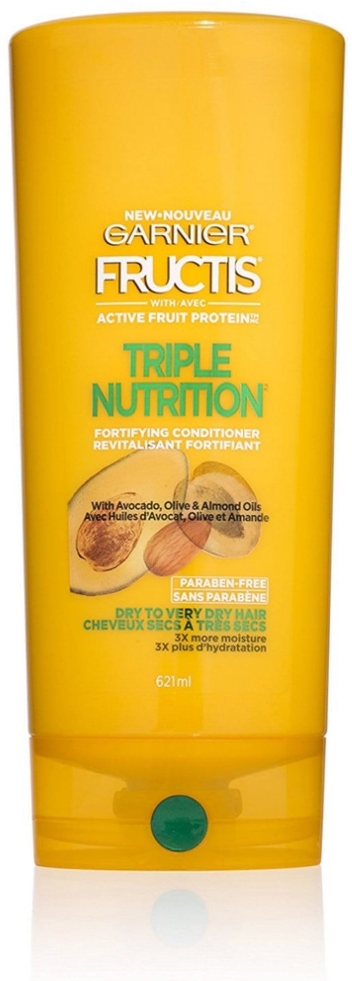 Garnier Hair Care Fructis Triple Nutrition Conditioner 21 oz (Pack of 2