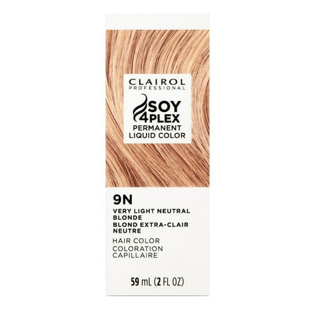 Clairol Professional Permanent 9N/89N Very Light Neutral Blonde 2oz (Pack of 2)