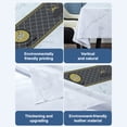 thumbnail image 4 of Waterproof Vinyl Tablecloths, Heavy Duty Oil Proof Spill Proof Plastic Table Cloth, Wipe Clean PVC Table Cover for Spring Indoor and Outdoor Use, 4 of 6