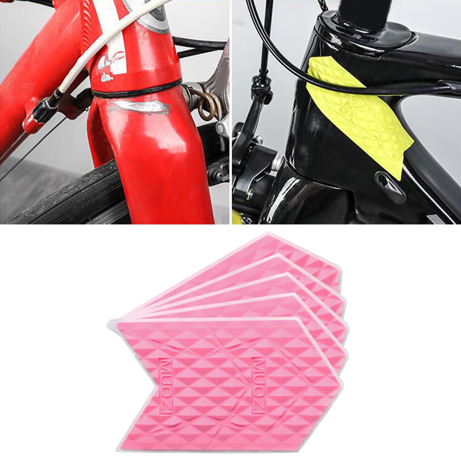 Bike Frame Protector Sticker Anti Scratch Frame Protection Tape Cycling Bike Chainstay Protector for Folding Bike Mountain Bike L Pink Multi Walmart