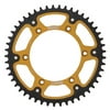 Supersprox Stealth Rear Sprocket 48 Tooth Gold for KTM 550 MXC 1993-1996