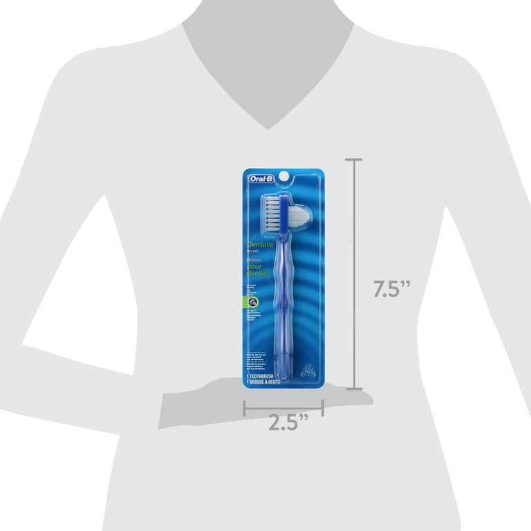 Amazon.com : Oral B Denture Brush Dual Head - Pack of 4