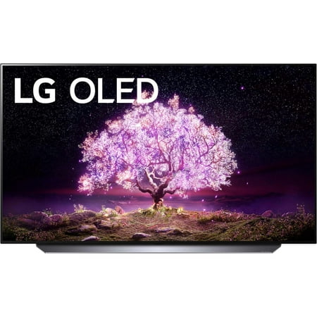 Open Box LG OLED C1 Series 77" Alexa Built-in 4k Smart TV (3840 x 2160), 120Hz Refresh Rate, AI-Powered 4K, Dolby Cinema, WiSA Ready, Gaming Mode (OLED77C1PUB, 2021)
