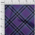 thumbnail image 1 of oneOone Silk Tabby Fabric Tartan Check Print Fabric BTY 42 Inch Wide, 1 of 4