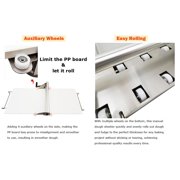 Manual Pastry Machine Pastry Press Dough Sheeter Adjustable Thickness