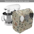 thumbnail image 2 of Animal Stand Mixer Cover, Nature Birds Aster Tulip Flowers Snail Love Hearts Rose Twiggy Branch, Kitchen Appliance Organizer Bag Cover with Pockets, 5 Quarts, Eggshell and Multicolor, by Ambesonne, 2 of 4