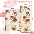 thumbnail image 5 of Pioneer Flower Floral Print Pattern Toddler Nap Mats for Kids Preschool,Sleeping Mat Bag or Kids,Toddler Sleeping Bag,Toddler Nap Mat or Daycare, 5 of 6