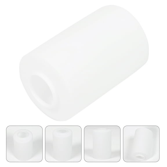 WHAMVOX  Clear Glass Lampshade Light Bulb Cover Replacement Modern White