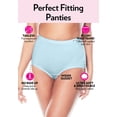 thumbnail image 6 of Comfort Choice Plus Size Full Coverage Nylon Brief 10-Pack, 6 of 6