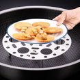 thumbnail image 4 of Sale Today Clearance! Round Serving Tray with Adjustable Egg Steaming Rack – Stainless Steel Eggs Steamer, Adjustable Height for Cooking, Serving Tray for Eggs & Steaming Food, 4 of 9