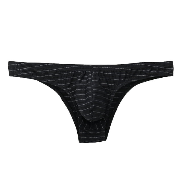 Culottes pour Hommes Aguichant Culottes Bikini pour Hommes Demi-Hanche Taille Basse Culottes Rayées Colorées