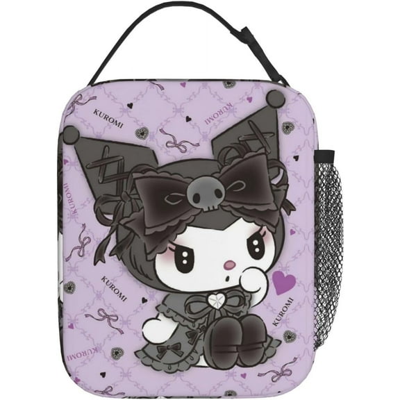 dekhufat Kuromi Thermal Polyester Lunch Bag