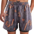 thumbnail image 1 of 2en1 Pantalones Cortos Deportivos Hombres Secado Rápido 3pzs, 1 of 8