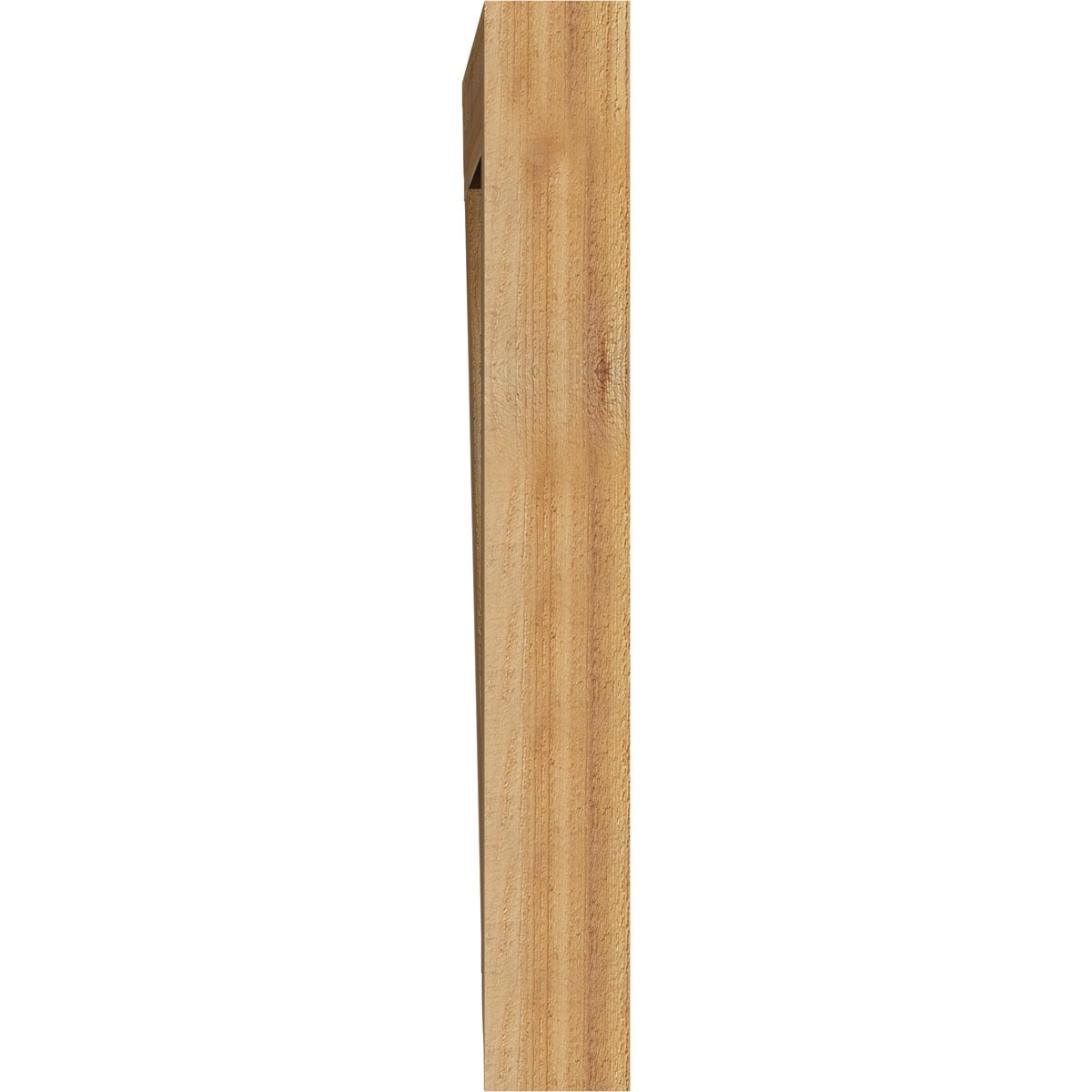 Ekena Millwork 4"W x 30"D x 30"H Legacy Traditional Rough Sawn Bracket, Western Red Cedar