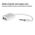 thumbnail image 2 of Car Audio Cable USB to 3.55mm U Disk CD Player Converter Wire Line Cord Portable Hotel Electric Equipment Conversion Connector, 2 of 6