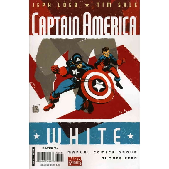 Captain America: White #0 VF ; Marvel Comic Book
