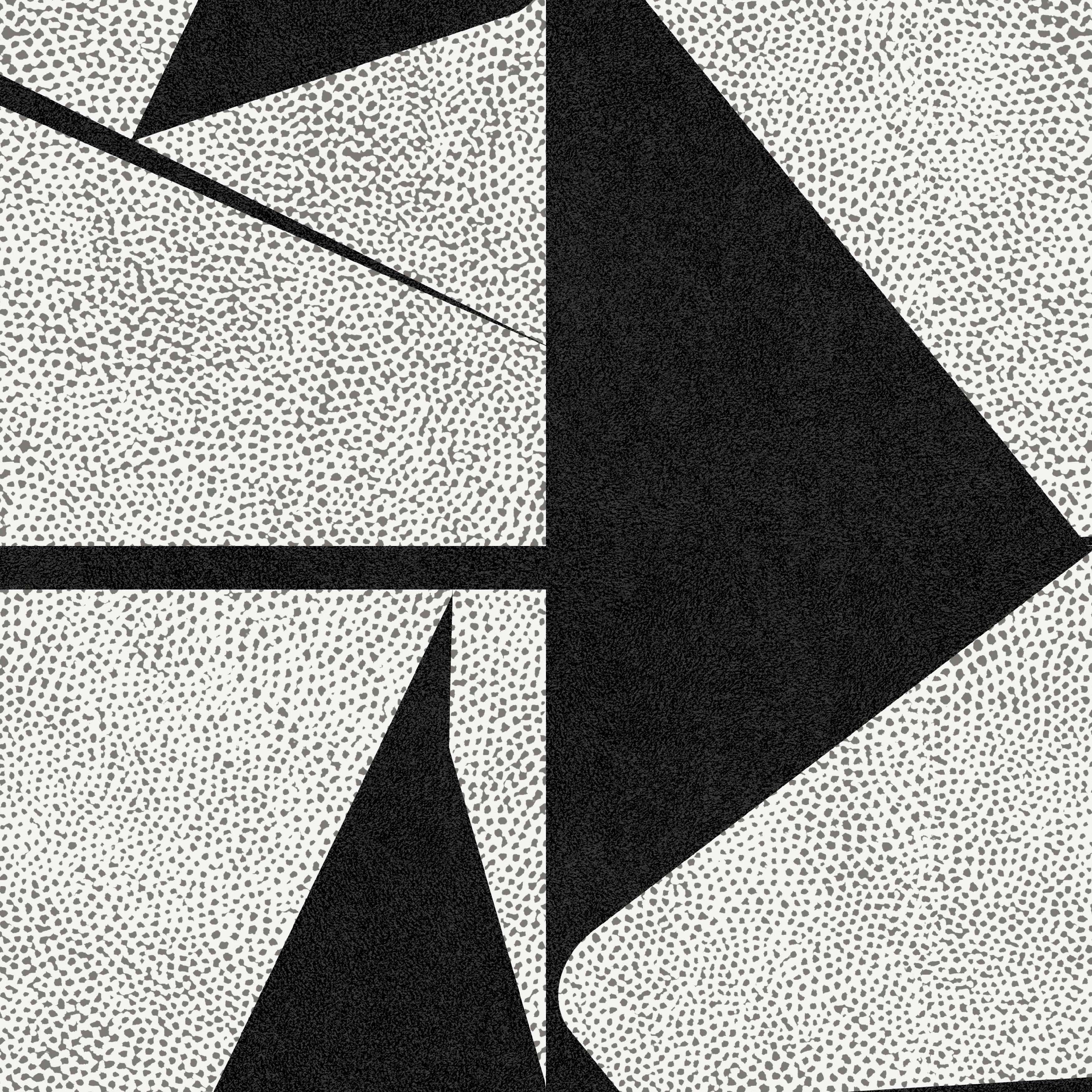 (2 pack) Roommates Studio Black Caden Peel and Stick Wallpaper 30.75 Sq. ft, 1 Count