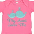 thumbnail image 4 of Inktastic My Aunt Loves Me Whale Boys or Girls Baby Bodysuit, 4 of 5
