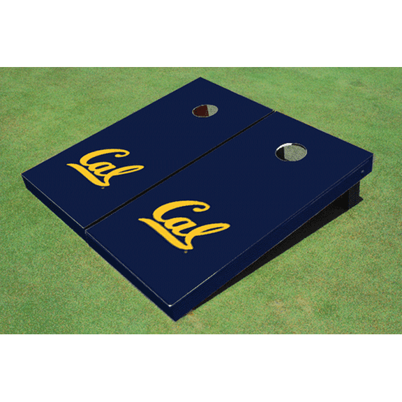 University of California Berkeley Navy Matching Solid Cornhole Boards