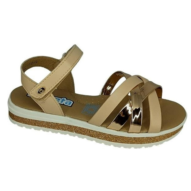 Calzado de JUVENIL tipo SANDALIA color BEIGE Coqueta 112300-L