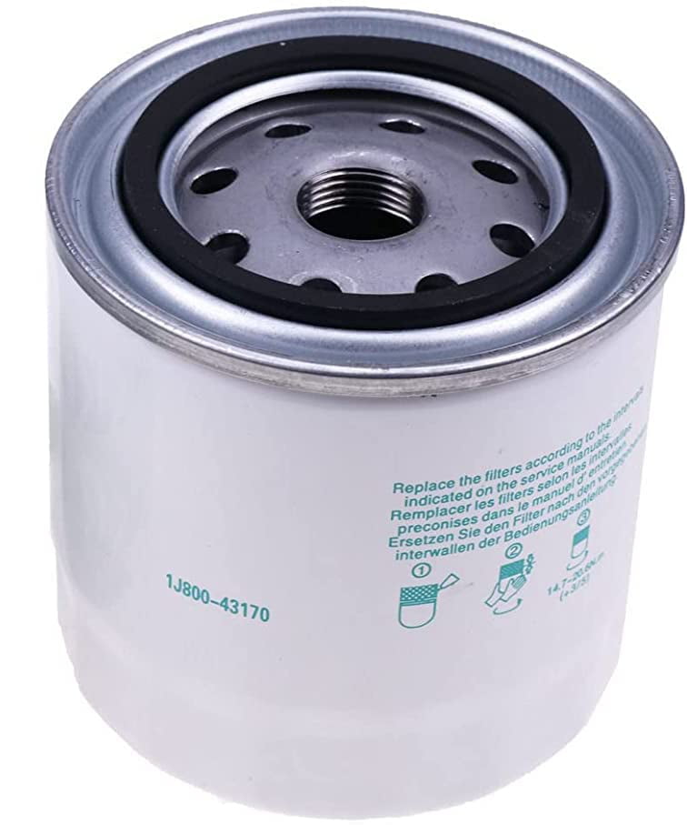 Fridayparts Fuel Filter 1J80043170 1J80043172 for Kubota KX0404 L3560DT L3901DT L3901F