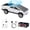 SILVER, variant on WSTER WS-580 Cybertruck Portable Bluetooth Speaker, Replica Car with Display Screen, HD Sound, BT5.4，TWS, FM , For Home Outdoor Party Beach，The Perfect Gift for Family and Friends