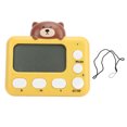 thumbnail image 2 of Digital Kitchen Timer LCD Display, Cartoon Design Timer with Strong  Back Timer with Clear Time Display Stand for Cooking Studying Traveling, 2 of 7