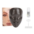 thumbnail image 2 of 5D Silicone Makeup Practice Board Kit with Plastic Stand -Texture, Full Face Practice - Easy to Clean - Great Gift for Makeup Beginners and Beauty Students, 2 of 8