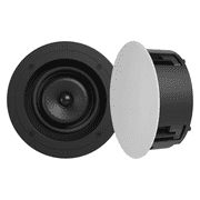 Sonance VX60R Visual Experience 6" Round In-Ceiling Speakers (Pair), White