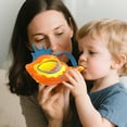 thumbnail image 3 of Baby Toys for 12-24 Months, Interactive Conch Sound Toy, Breath Training, 72 Sounds, Learning Toys Gifts for 1 2 3 Year Old Boys Girls, Orange, 3 of 6