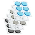 thumbnail image 1 of unbranded 5 Sheets Drum Muffler Pads Silicone Coffee Color for Musicians Practice, 1 of 5