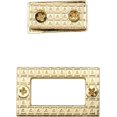 thumbnail image 4 of Hebilla de bolso oso de fresa 8 piezas dorada Hardware interruptor giratorio, 4 of 5